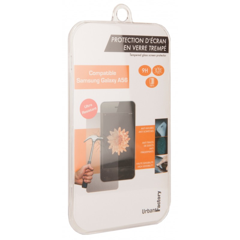 Urban Factory TGP15UF écran et protection arrière de téléphones portables Protection d'écran transparent Samsung 1 pièce(s)