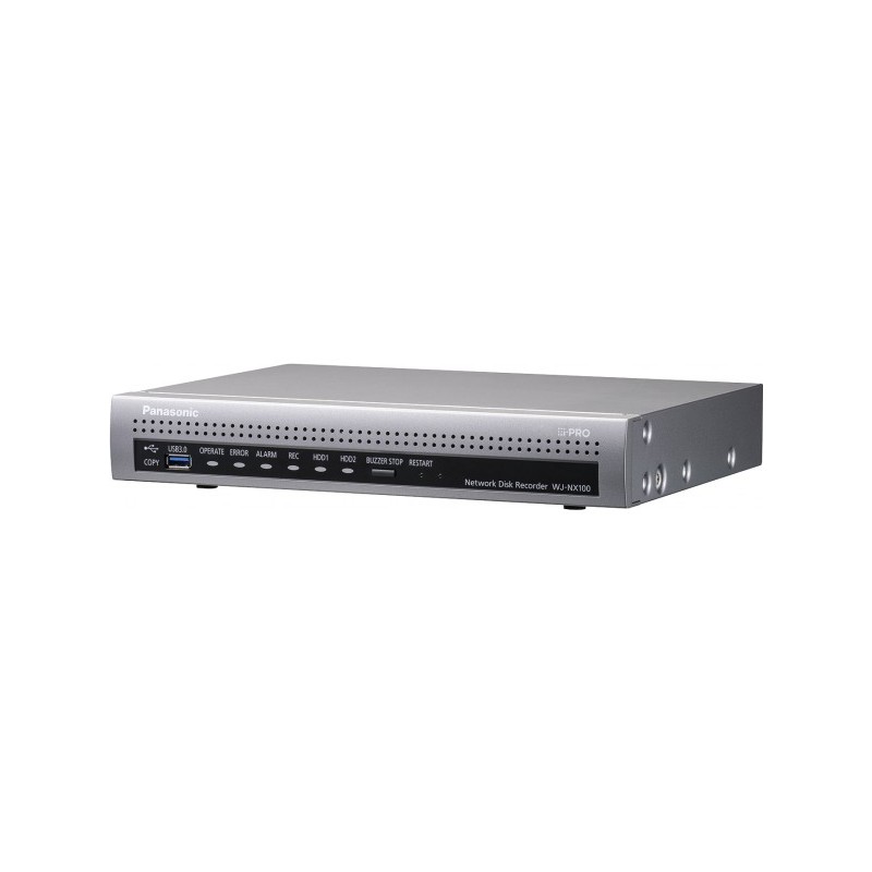 I PRO- Enregistreur IP 4 ports PoE WJ-NX100/2E