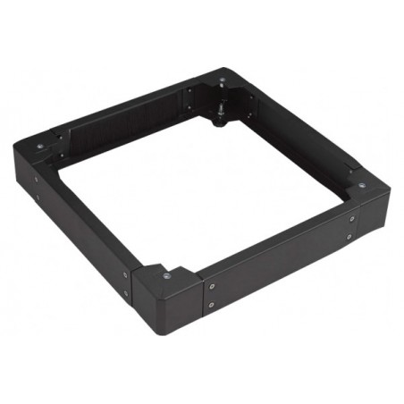 Kit rehausseur baie 800x800   de 10cm avec 1 balai, noir