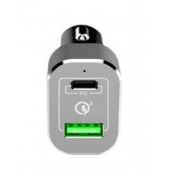 DLH DY-LI3345 chargeur d'appareils mobiles Ordinateur portable, Smartphone, Tablette Noir USB Auto