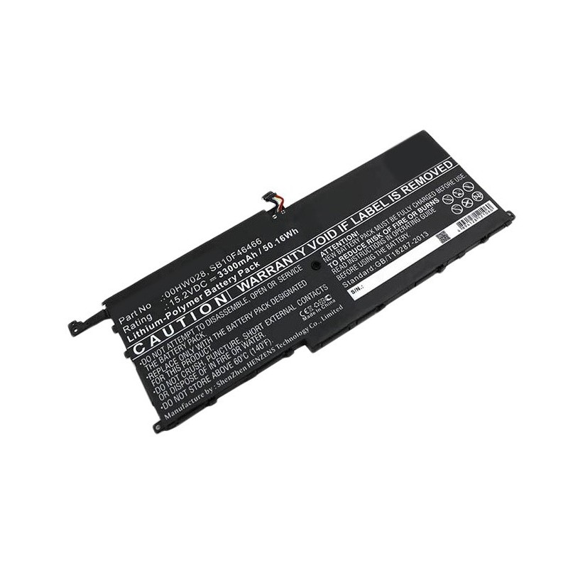 DLH Batterie Li-Pol 15.2V 3290mAh 51Wh - 00HW028   00HW029   01AV409   01AV410   01AV439   01AV441   SB10F46466