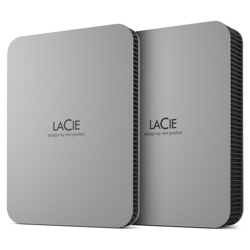 LaCie Mobile Drive (2022) disque dur externe 4 To Argent