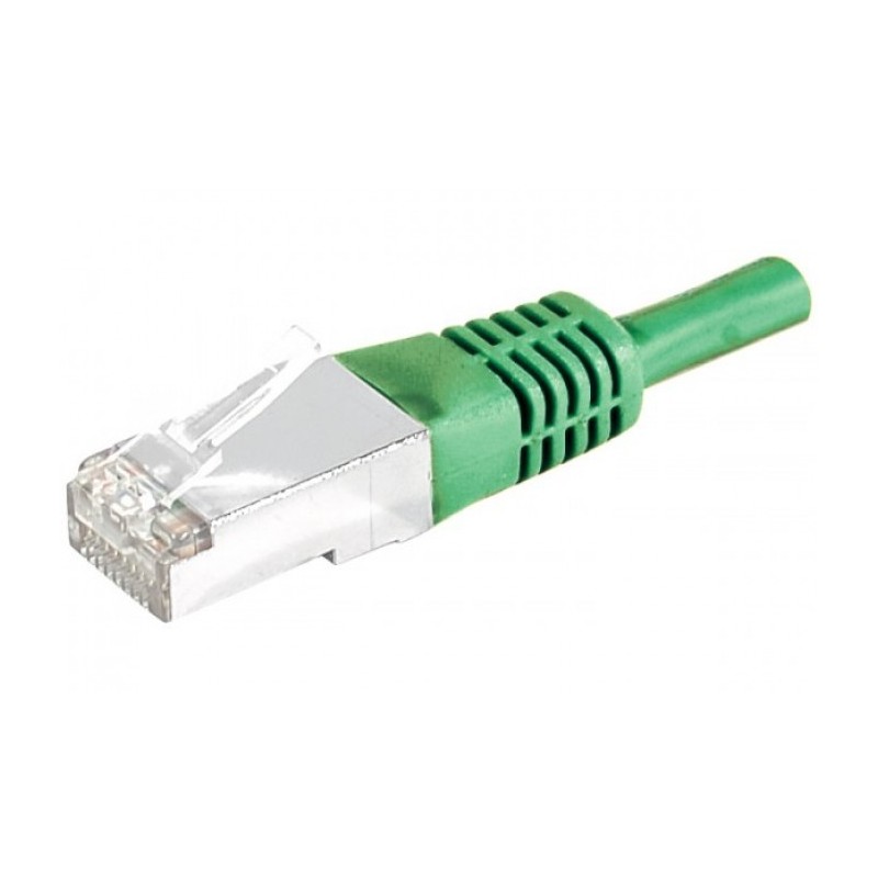 EXC 858351 câble de réseau Vert 7,5 m Cat6a S FTP (S-STP)