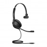 Jabra Evolve2 30, UC Mono Casque Avec fil Arceau Bureau Centre d'appels USB Type-C Noir