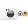 Canon Appareil photo couleur instantané Zoemini S2, Blanc perle