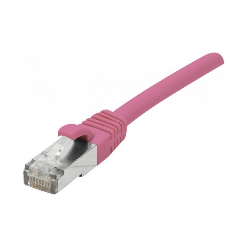 CUC Exertis Connect 854385 câble de réseau Rose 25 m Cat6a S FTP (S-STP)