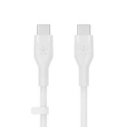 Belkin BOOST↑CHARGE Flex câble USB 1 m USB 2.0 USB C Blanc