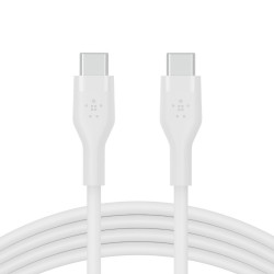 Belkin BOOST↑CHARGE Flex câble USB 1 m USB 2.0 USB C Blanc