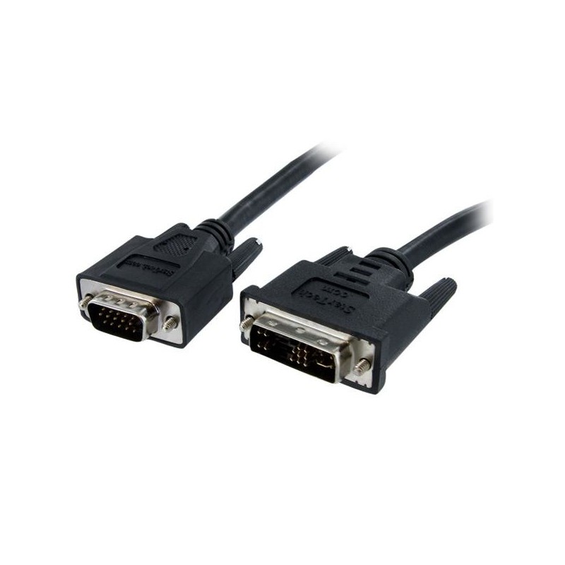 StarTech.com Câble écran DVI vers VGA - DVI-A (M) vers VGA HD15 (M) - 2m - Cordon DVI-A vers VGA