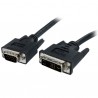 StarTech.com Câble écran DVI vers VGA - DVI-A (M) vers VGA HD15 (M) - 2m - Cordon DVI-A vers VGA