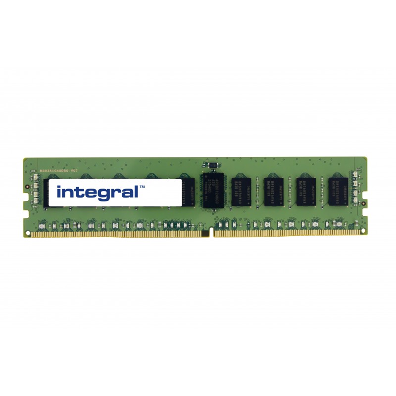 Integral 16GB SERVER RAM MODULE DDR4 2400MHZ PC4-19200 REGISTERED ECC RANK1 1.2V 2GX4 CL17 module de mémoire 16 Go 1 x 16 Go