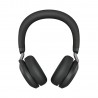 Jabra Evolve2 75 Casque Sans fil Arceau Bureau Centre d'appels Bluetooth Socle de chargement Noir