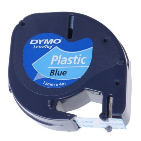 DYMO S0721650 ruban d'étiquette Noir sur bleu