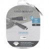 Bigben Connected FPCBLAC2MG câble USB 2 m USB 2.0 USB C USB A Gris