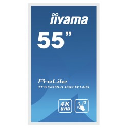 iiyama ProLite TF5539UHSC-W1AG écran plat de PC 139,7 cm (55") 3840 x 2160 pixels 4K Ultra HD LED Écran tactile