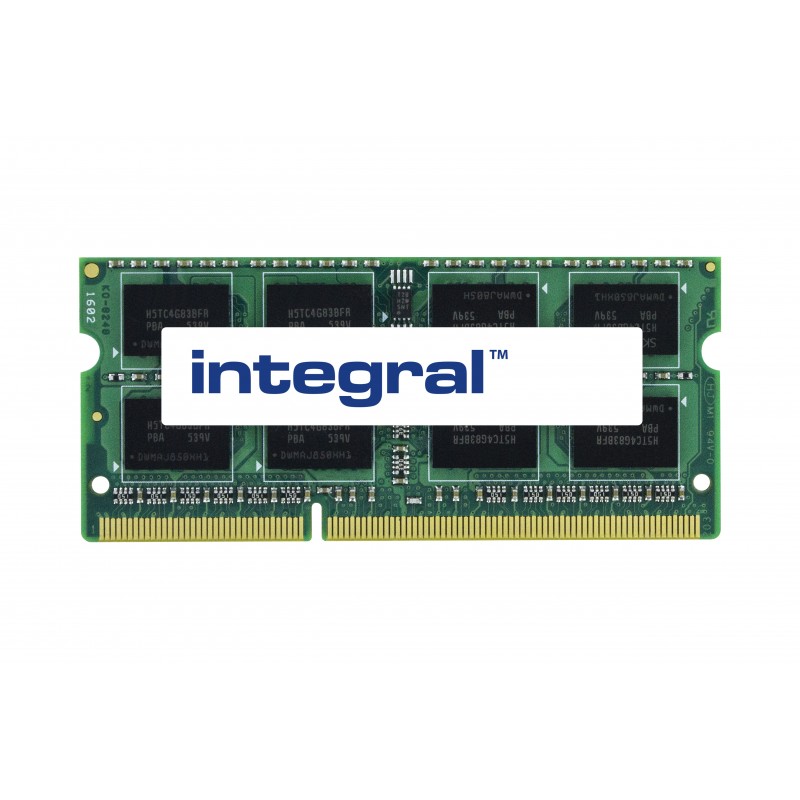 Integral 8GB LAPTOP RAM MODULE LOW VOLTAGE DDR3 1866MHZ PC3-14900 UNBUFFERED NON-ECC SODIMM 1.35V 512X8 CL13 module de mémoire