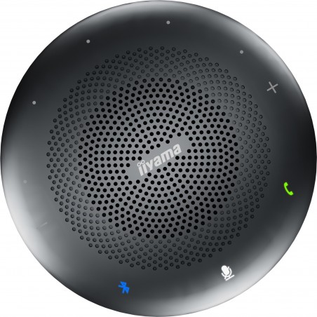 iiyama UC SPK01M enceinte de conférences Bluetooth Noir 4.2+EDR