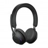 Jabra Evolve2 65, MS Stereo Casque Sans fil Arceau Bureau Centre d'appels USB Type-C Bluetooth Noir