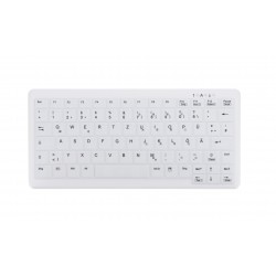 CHERRY AK-C4110 clavier RF sans fil AZERTY Français Blanc