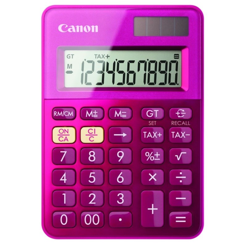 Canon LS-100K calculatrice Bureau Calculatrice basique Rose