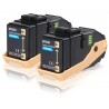 Epson Pack 2 Toners Cyan (2 x 7 500 p)