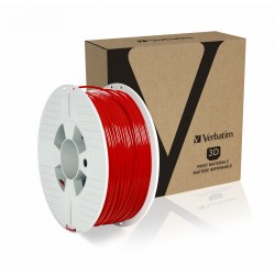 Verbatim 55330 matériel d'impression 3D Acide polylactique (PLA) Rouge 1 kg