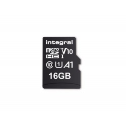 Integral 16GB HIGH SPEED MICROSDHC XC V10 UHS-I U1 16 Go MicroSD