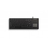 CHERRY XS G84-5500 TOUCHPAD KEYBOARD Clavier filaire miniature, touchpad, USB, noir, AZERTY - FR