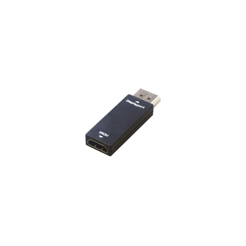 MCL Adapteur DisplatPort   HDMI DisplayPort M HDMI FM Noir