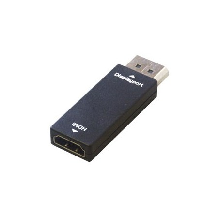 MCL Adapteur DisplatPort   HDMI DisplayPort M HDMI FM Noir