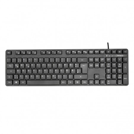 Targus AKB30DE clavier USB QWERTZ Allemand Noir