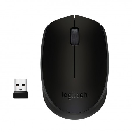 Logitech M171 Black-K souris Ambidextre RF sans fil Optique 1000 DPI