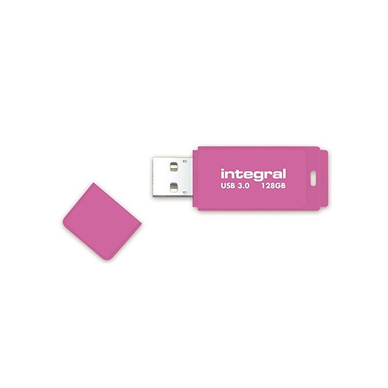 Integral NEON 3.0 lecteur USB flash 128 Go USB Type-A 3.2 Gen 1 (3.1 Gen 1) Rose