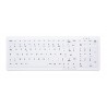 CHERRY AK-C7000 clavier FR sans fil +USB AZERTY Français Blanc