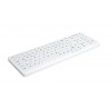 CHERRY AK-C7000 clavier FR sans fil +USB AZERTY Français Blanc