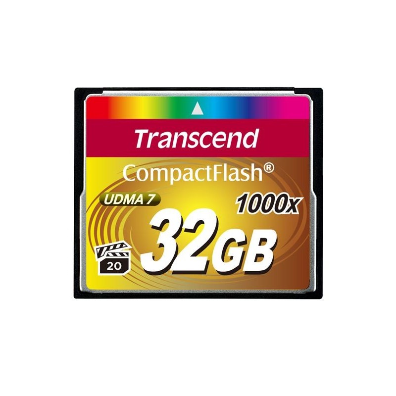 Transcend 1000x CompactFlash 32GB 32 Go MLC