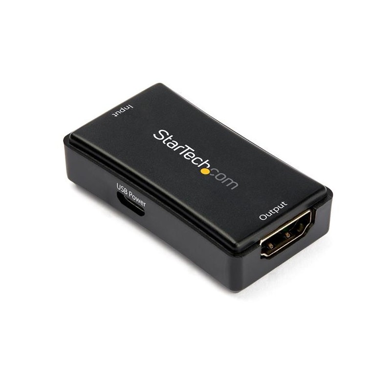 StarTech.com Amplificateur de Signal HDMI de 14m - 4K 60Hz - Alimenté par USB - Répéteur et Amplificateur HDMI en ligne -