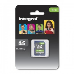 Integral SDHC 8GB Class 4 8 Go Classe 4