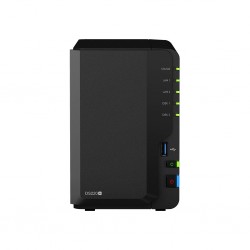 Synology DiskStation DS220+ serveur de stockage NAS Compact Ethernet LAN Noir J4025