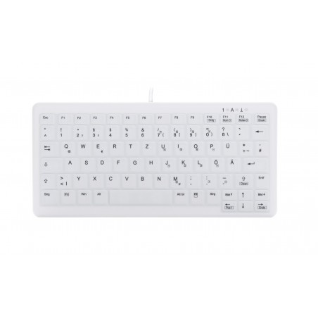 CHERRY AK-C4110 clavier USB AZERTY Français Blanc