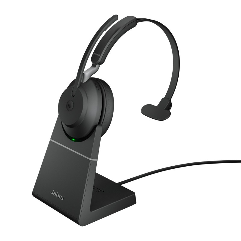 Jabra Evolve2 65, MS Mono Casque Sans fil Arceau Bureau Centre d'appels USB Type-A Bluetooth Noir