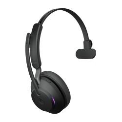 Jabra Evolve2 65, MS Mono Casque Sans fil Arceau Bureau Centre d'appels USB Type-A Bluetooth Noir