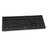 CHERRY KC 1000 clavier USB AZERTY Belge Noir