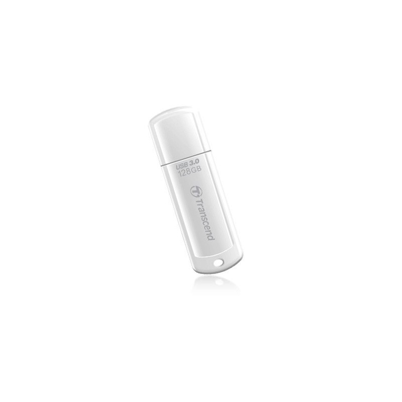 Transcend JetFlash TS128GJF730 lecteur USB flash 128 Go USB Type-A 3.2 Gen 1 (3.1 Gen 1) Blanc