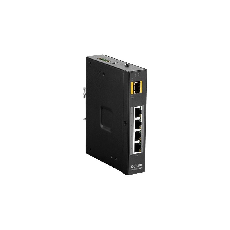 D-Link DIS‑100G‑5PSW Non-géré L2 Gigabit Ethernet (10 100 1000) Connexion Ethernet, supportant l'alimentation via ce port (PoE)