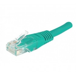 EXC 846052 câble de réseau Vert 0,5 m Cat5e U UTP (UTP)