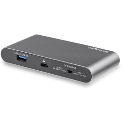 StarTech.com Dock USB C - Station d'Accueil USB-C à Double Écran 4K HDMI - 100 W Power Delivery Pass-through, GbE, 2 USB A -