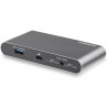 StarTech.com Dock USB C - Station d'Accueil USB-C à Double Écran 4K HDMI - 100 W Power Delivery Pass-through, GbE, 2 USB A -