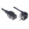 MCL Power Cable Black 3.0m Noir 3 m