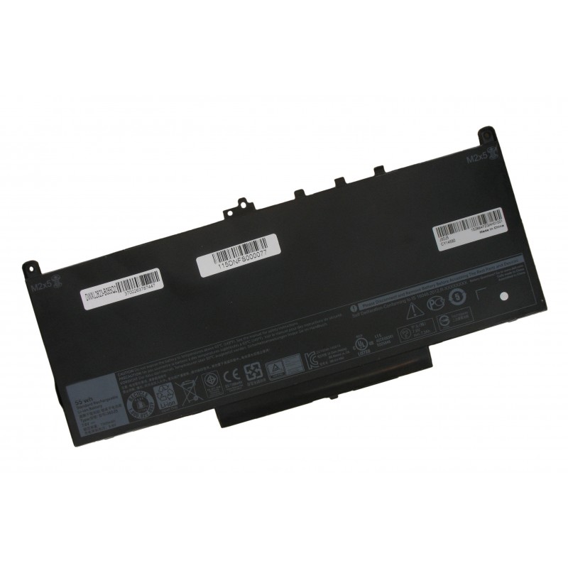 DLH Batterie Li-Pol 7.6V 7200mAh 55Wh - J60J5   J6OJ5   0J60J5   0MC34Y   MC34Y   NJJ2H   WYWJ2   451-BBSY   1W2Y2   242WD